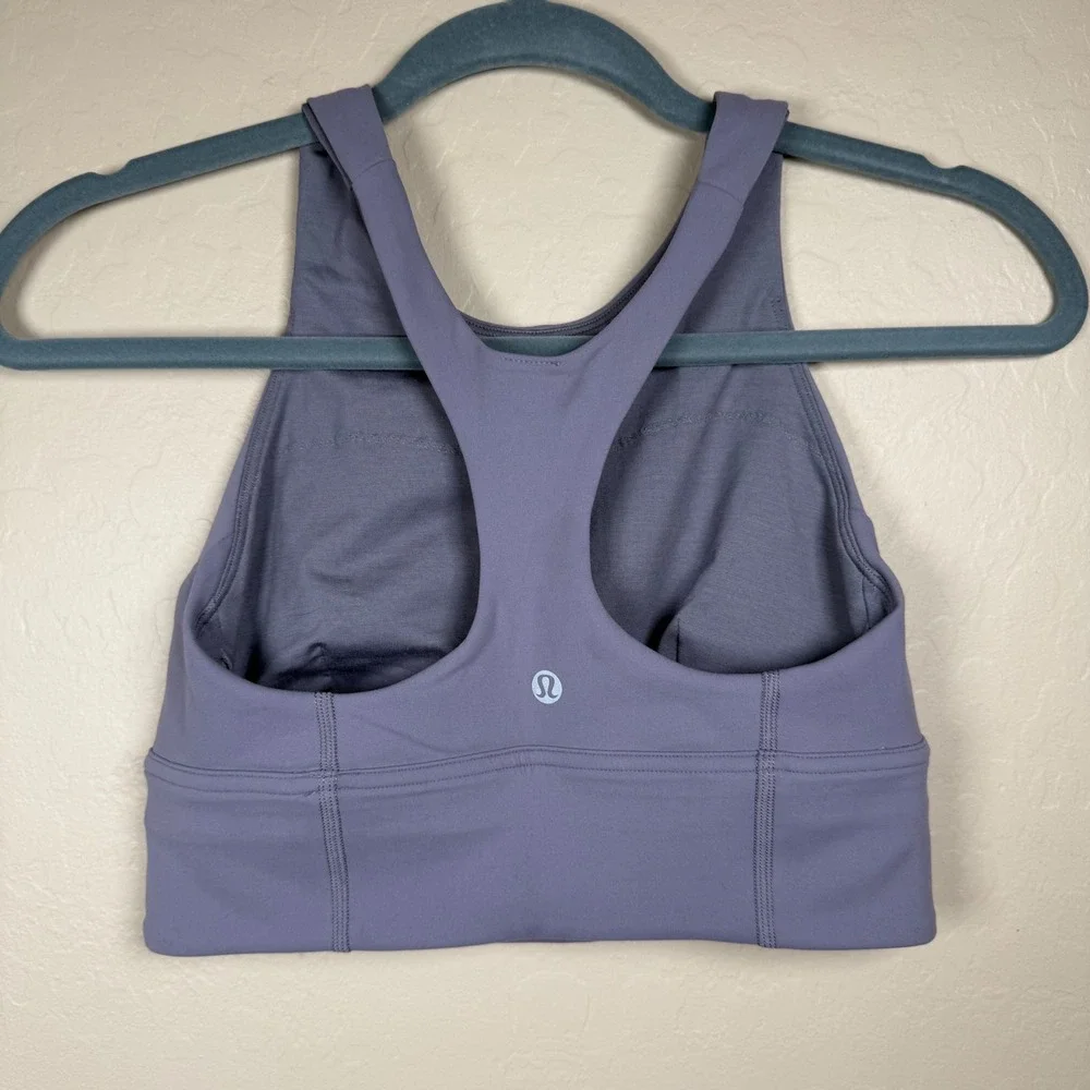 Lululemon Wunder Train Sports Bra Women‎ 6 Medium Support, C/D Cup Longline